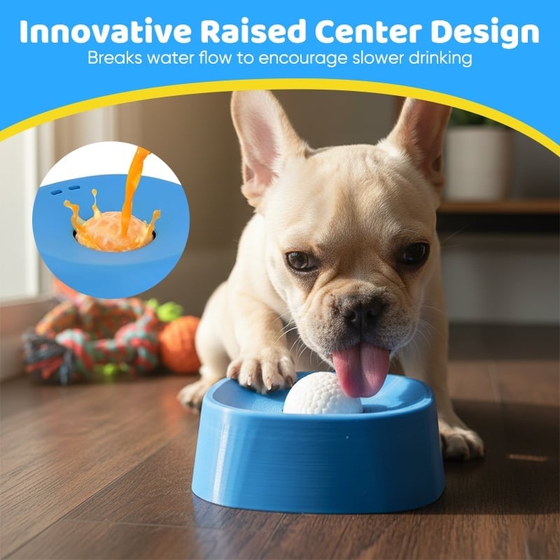 ✨ Slow-Feed Liquid Dog Bowls