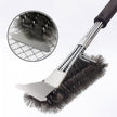 Hirundo Scraper Grill Brush - Stainless Steel