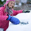 Snow Shovels with Gloves