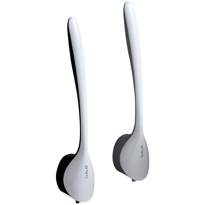 Toilet cleaning brush with no dead corner