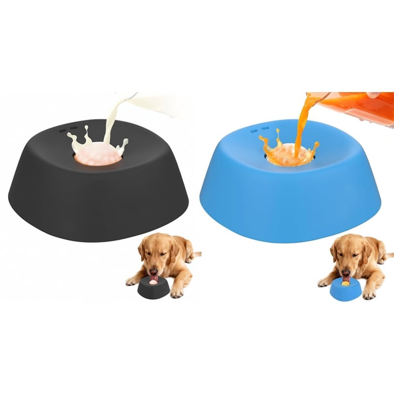 ✨ Slow-Feed Liquid Dog Bowls