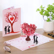 3D Pop-Up Valentine’s Day & Anniversary Love Tree Greeting Card