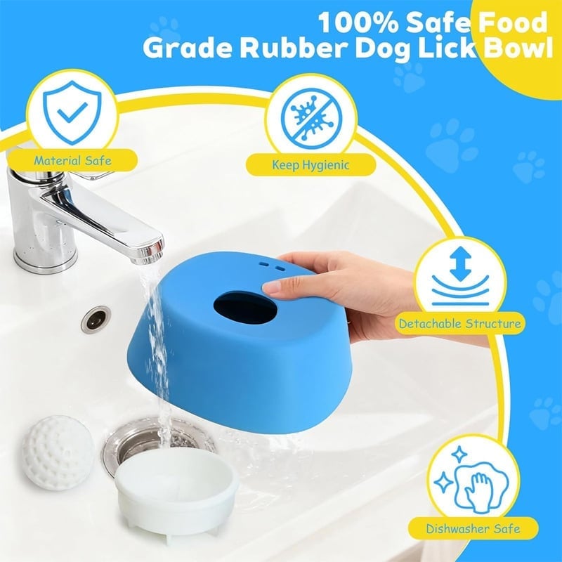 ✨ Slow-Feed Liquid Dog Bowls
