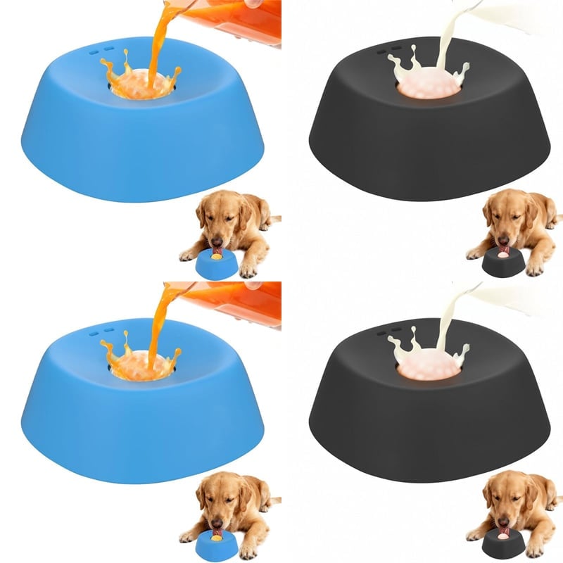 ✨ Slow-Feed Liquid Dog Bowls