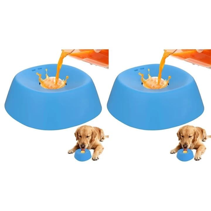 ✨ Slow-Feed Liquid Dog Bowls