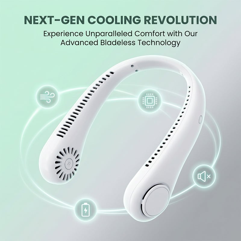 Bladeless Mini Neck Fan