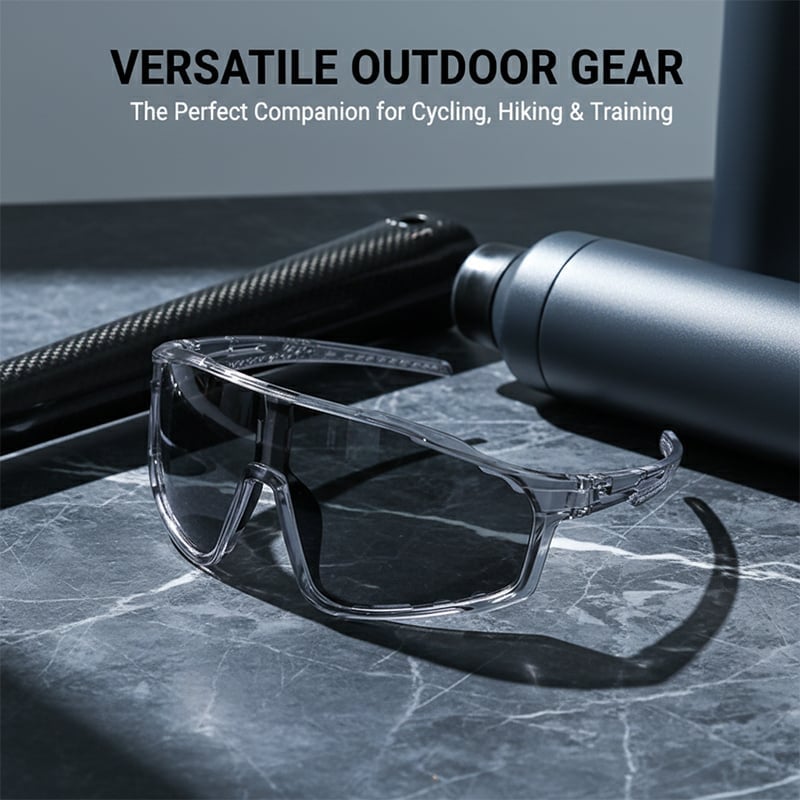 Photochromic UV Protection Sports Sunglasses for Hiking & Cycling
