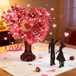 3D Pop-Up Valentine’s Day & Anniversary Love Tree Greeting Card