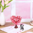 3D Pop-Up Valentine’s Day & Anniversary Love Tree Greeting Card