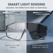 Photochromic UV Protection Sports Sunglasses for Hiking & Cycling